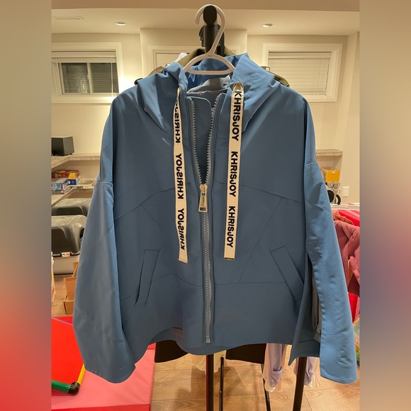 Khrisjoy Blue Jacket Waterproof Size 0 - Picture 2 of 5